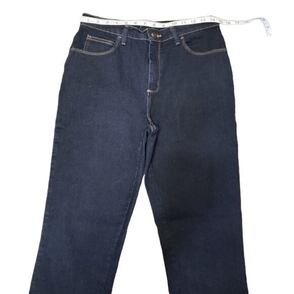Lee Riders Dark Wash Jeans Sz 6 Medium - Picture 7 of 14